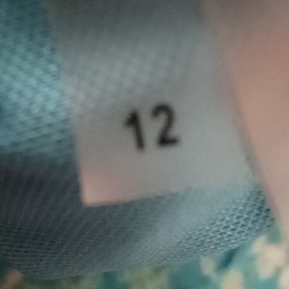 ROD BEATTIE  Beachy Party Cruise Tie Dye Size 12  turquoise-white colors B13 - Picture 10 of 11